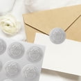 thumbnail image 6 of 34 Sheets Silver Foil Embossed PET Picture Sticker Award Certificate Seals Metallic Stamp Seal Stickers Paw Print 211x165mm Stickers: 50mm 12pcs/sheet, 6 of 6