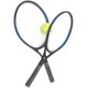 thumbnail image 2 of Mini raqueta de tenis de aleación, práctica, duradera, portátil, juego deportivo, juguetes para jugar al aire libre para adolescentes., 2 of 7