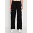 thumbnail image 4 of Womens Hyper Stretch Contrast Piping Track Pants, 4 of 5