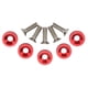 thumbnail image 1 of Kit de reparación de arandelas de parachoques kit de reparación de bahía de motor mantenimiento de acero inoxidable rojo para automóvil ANGGREK Otros, 1 of 8