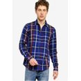 thumbnail image 2 of Scotch & Soda BLUE Regular Fit Check Shirt, US X-Large, 2 of 5