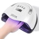thumbnail image 1 of Lámpara secadora de uñas LED UV doble 180W X7 MAX, 1 of 5