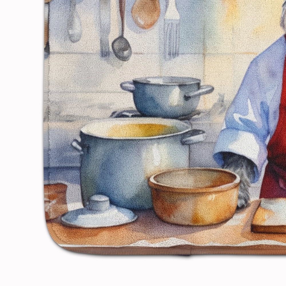 Yorkie Yorkshire Terrier The Chef Memory Foam Kitchen Mat