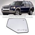 thumbnail image 4 of Heated Door Mirror Glass Fast Defrosting Defogging Side View Mirror Glass Replacement for Mountaineer Base 2007 2010, 4 of 7