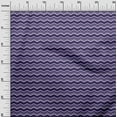 thumbnail image 3 of oneOone Viscose Chiffon Violet Fabric Chevron Sewing Material Print Fabric By The Yard 42 Inch Wide, 3 of 5