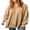 B1 Khaki, variant on EVALESS Oversized Sweatshirts for Women Casual Long Sleeve Crewneck Sweatshirt Lightweight Pullover Tops Gray L