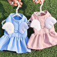 thumbnail image 2 of Vestido De Cachorro De Alas De Ángel Vestidos De Verano Para Perros Y Con Pista Falda Para Gatos Ropa Para Mascotas Gao Jinjia unisex, 2 of 2