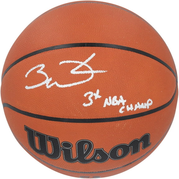 Dwyane Wade Miami Heat Autographed Wilson Official Game Basketball with "3x NBA Champ" Inscription - Fanatics Authentic Certified