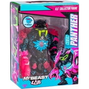 MrBeast Lab Beast Mutation Chamber NEON Panther Figure