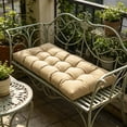 thumbnail image 5 of Dvumao 39x19 Inch Outdoor Porch Swing Cushion, Waterproof Replacement Bench Pad for Patio Furniture, Wicker Loveseat & Garden Glider, 5 of 5