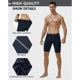 thumbnail image 3 of Roadbox Compression Shorts for Men 3 Pack Cool Dry Athletic Workout Underwear Running Gym Spandex Baselayer Boxer Briefs, 3 of 5