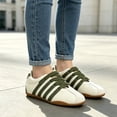 thumbnail image 6 of Knivor Slip On Casual Sneakers for Women Elastic Adjustable Strap Low Top Sneakers Non Slip Gum Sole Lightweight Flat Fashion Casual Shoes, 6 of 9