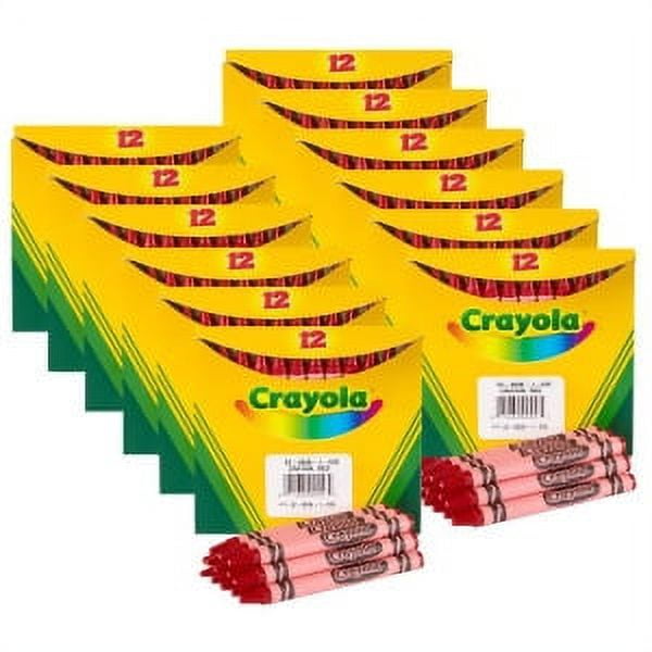Crayola Large Crayons, 12 Pack, Green (52-0033-044)