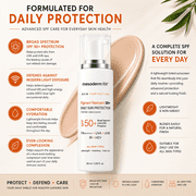 Mesoderm RX SPF 50+ Tinted Sunscreen for Face – Broad Spectrum UVA/UVB Protection – Lightweight Daily Facial Sunscreen – 50 mL