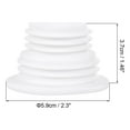 thumbnail image 2 of Uxcell Drain Pipe Sewer Seal Ring, 5 Pack Hose Silicone Plug, White, 2 of 6