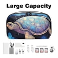 thumbnail image 3 of Turtle Charger Pouch and Storage Box: Oxford Cloth Waterproof USB Cable Organizer and Cell Phone Cord Holder - 5.9x9.44x3.14 in, 3 of 6