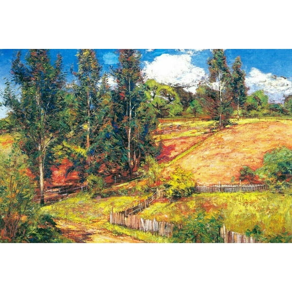 Summer Hillside-Wendt - CANVAS OR FINE PRINT WALL ART