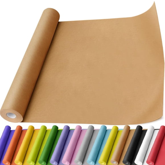 Rollo de papel kraft PH PERKHOMY marrón 44 cm x 15 m 70 g/m²