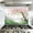 Color 3, variant on Kitchen Backsplash Peel and Stick Wall Murals Misty Pine Forest Landscape Soft Morning Fog Subtle Light Vintage Removable Mural 35.4"W x 23.6"H, Oil Proof Vinyl Wallpaper for Fireplace & Behind Stove