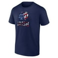 thumbnail image 2 of Men's Navy Notre Dame Fighting Irish Banner Wave T-Shirt, 2 of 3