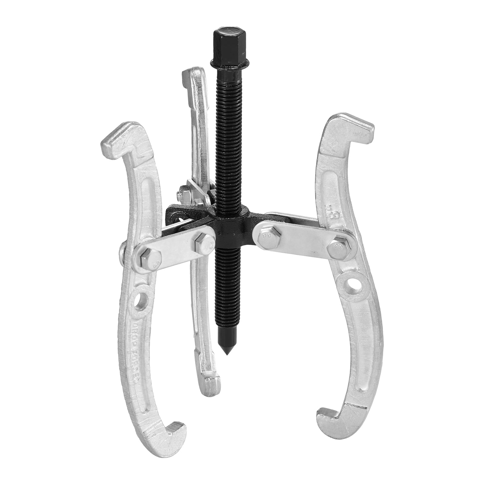 KFFKFF Gear Puller Set, 3 in/4 in/6 in/8 in with Reversible Jaws, 2 Jaw/3 Jaw Pulley Puller Tool, 4-Piece Heavy-Duty Kit