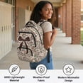 thumbnail image 4 of Bulopur 17 Inch 4 PCS Backpack Set Camo Bow Print School Bag with Full Accessories for School and Casual Use, 4 of 7