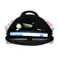 thumbnail image 5 of FORMRS 16" Laptop Bag Carrying Sleeve Case with Handle Travel Shoulder Briefcase, Colorful Checkered Pattern, 5 of 8