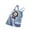ZA-Light Blue, variant on THJRPQJFD Suit for Kids Toddler Baby Long Sleeve Onesies 6-9 Months Girls and Boy's Denim Suspender Jeans Overalls Jean Overall Summer with Cute 3d for Baby Girl and Boy Cool Denim Teen Girl Trendy