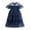 Dark Blue, variant on Toddler Girls' Dress Star Moon Sequin Ruffle Sleeve Princess Dress Holiday Dance Tiered Party Tulle Dresses Purple,Sized 3-4