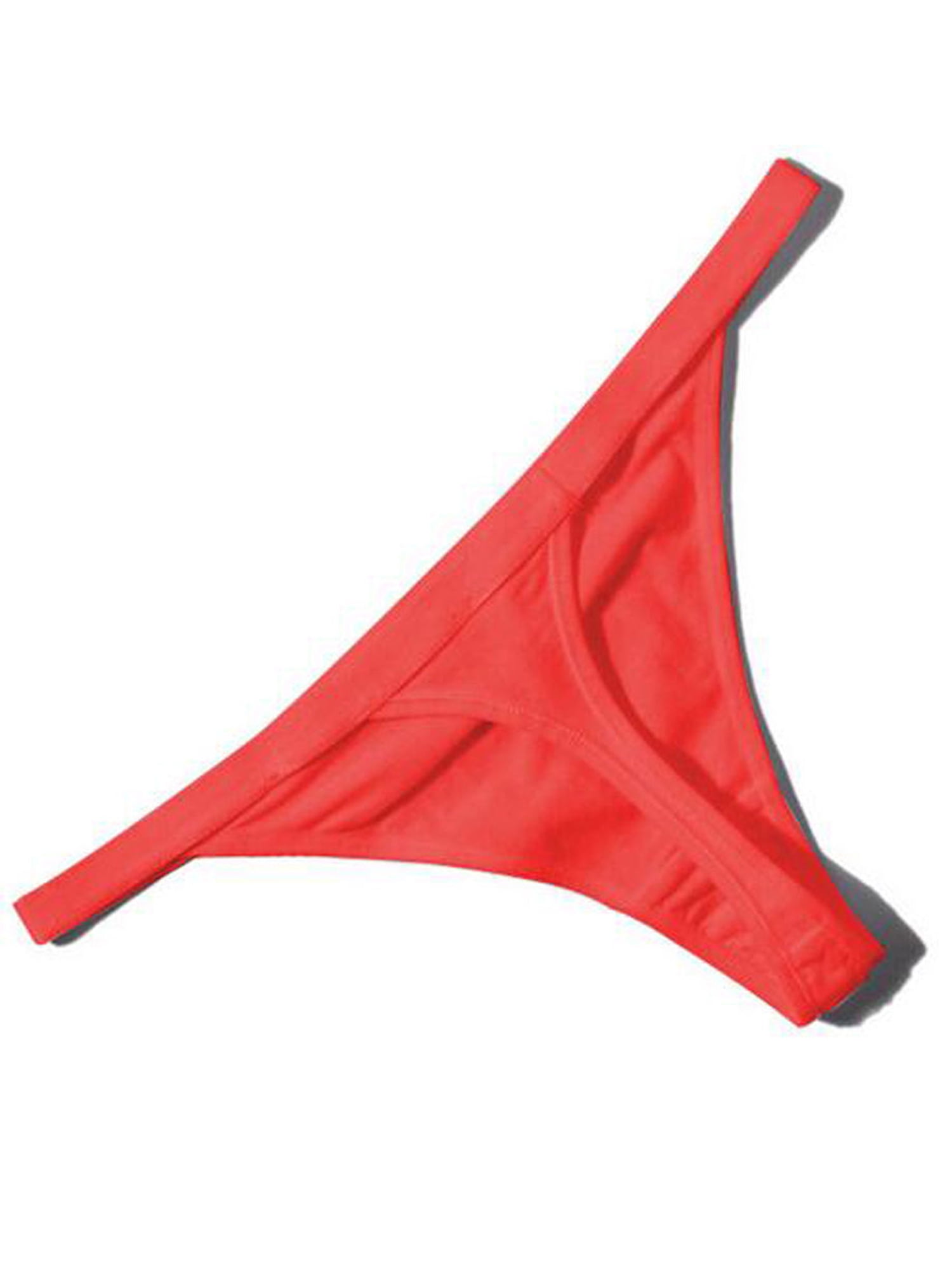 Dewadbow Women Lace Low Waist Cotton Briefs Underwear GStrings Thong