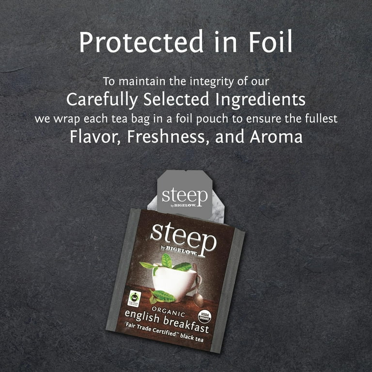 steep Tea, English Breakfast, 1.6 oz Tea Bag, 20/Box steep Tea, English Breakfast, 1.6 oz Tea Bag, 20/Box