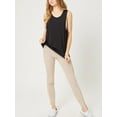 thumbnail image 4 of FashionMille Women Crew Neck Sleeveless Activewear Super Soft Jersey Tank Top, 4 of 5