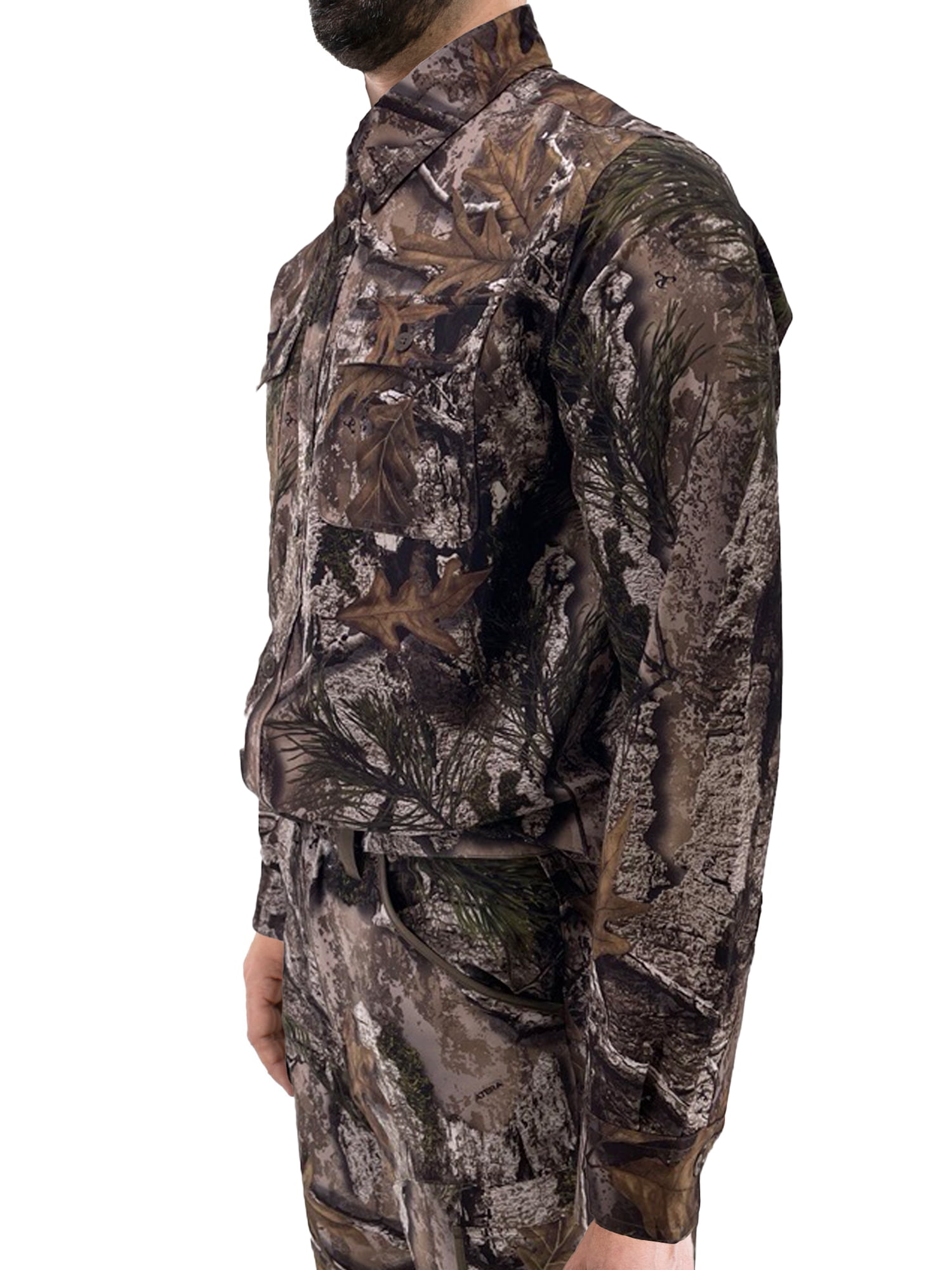 Tekari Men's Boldrun Dobby Buttondown Hunting Shirt