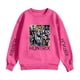 thumbnail image 1 of Moonsky Sudadera de cuello redondo Pop De-on - Sudadera de manga larga con estampado del cantante HUNTR/X - Sudadera de cuello redondo y manga larga para hombre y mujer Rosa intenso 130, 1 of 4