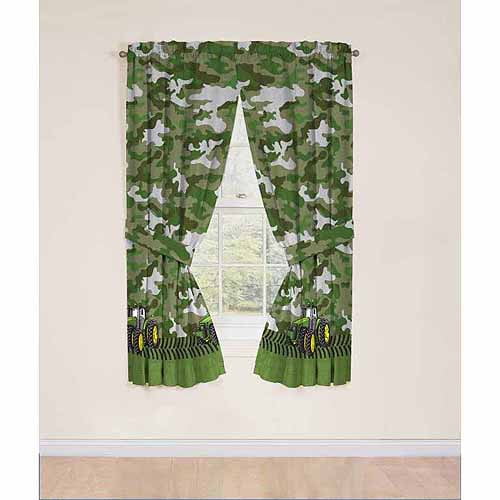 John Deere Boys Bedroom Curtain Panel, 2 Count