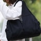 thumbnail image 5 of Bolsas de mano Bolsa de hombro para comestibles Bolsillo para el trabajo Playa Almuerzo Viajes Compras Bolsos de compras, 5 of 5