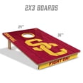 thumbnail image 6 of YouTheFan NCAA USC Trojans 2' x 3' Cornhole Game, 6 of 6