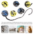 thumbnail image 3 of 6 Pcs Interactive Cat Toys Yarn Ball Soft Cat Ball 6pcs Plush Cat Toys Cat Scratching Board, 3 of 6