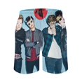 thumbnail image 3 of 5 Seconds of Summer 5Sos Mens Board Shorts Quick Dry Swim Trunk Lightweight Soft Swimsuit Youth Bathing Suit for Boys L, 3 of 8