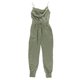 thumbnail image 1 of bar III Womens Satin Jogger Jumpsuit, Verde, X-Small, 1 of 2