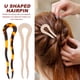 thumbnail image 2 of 2 horquillas en forma de U para moños, accesorios para el cabello., 2 of 8