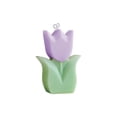 thumbnail image 2 of Handmade Tulip Scented Candles for Aromatherapy - DIY Floral Gifts & Home Decor, 2 of 6