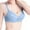 Blue, variant on WCMZJ Women's Floral Lace Bra Minimizer Full Coverage Underwire Bralettes Unlined Push Up Beauty Back Smooth Everyday Bra