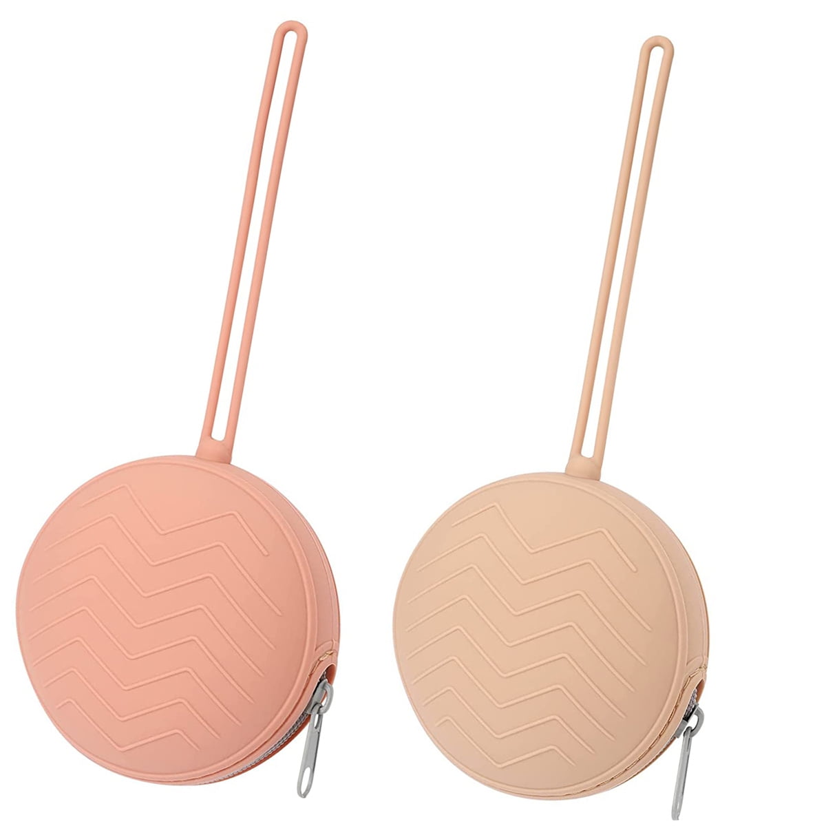 2 Pack Silicone Pacifier Holder Case,Happon Pacifier Holder Cover