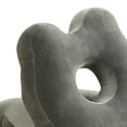 thumbnail image 5 of Jifengmusical - Almohada cervical en forma de U para viajes, oficina, conducción, soporte para el cuello, dormir Gris oscuro, 5 of 5