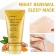 thumbnail image 4 of Turmeric Overnight Wrapping Peel Off Mask, Glass Glow Overnight Wrapping Mask, Collagen Overnight Wrapping Peel Off Facial Mask and Jelly Brush, 4 of 5