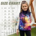 thumbnail image 7 of Garronmavis Galaxy Zippered Vest Stand Collar Basketball Boys Vest Size 5-6 Comfortable Winter Lightweight Sleeveless Fleece Jacket with Pocket Stylish Fall Outfits Fashion Clothing, 7 of 7
