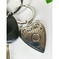 thumbnail image 6 of Pack of 4 Metal Triple Moon Coffin Planchette Keychains, 6 of 7