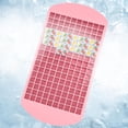 thumbnail image 2 of Silicone Mini Trays, 160 Small Molds Easy Release Crushed for Chilling Whiskey Cocktail, BPA Free Flexible Stackable and Durable Soft Mold Storage Containers, Pink, 2 of 5