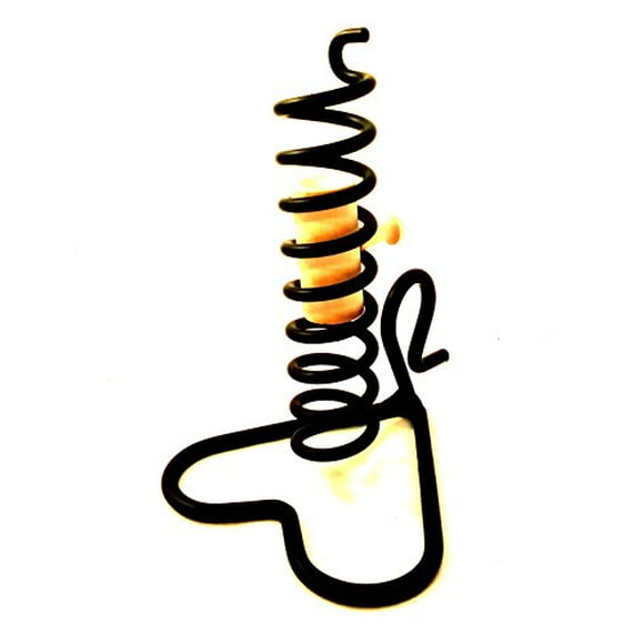 Wrought Iron Courting Candle Holder - Hand Made By Amish
